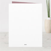 Lamb Living Een Warm Leven Grappig Lam Kaart (Achterkant)