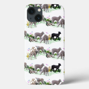Lamb Meadow iPhone 13 Hoesje