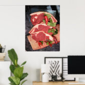 Lamb met chili poster (Thuiskantoor)