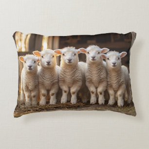 Lamb Mob Schilderachtig Accent Kussen