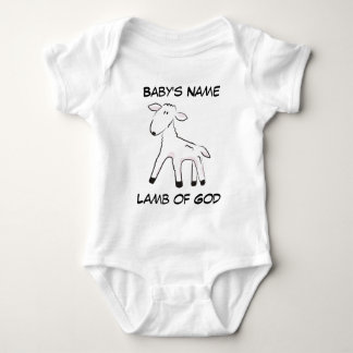 Lamb of God  Baby Creeper Romper
