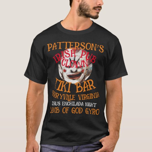 LAMB OF GOD GYRO PATTERSON IRISH PUB BERRYVILLE T-SHIRT (Voorkant)