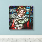 Lamb of God Wrapped Canvas Afdruk (Insitu (Houten vloer))