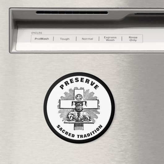 Lamb op Altar Preserve Heilige Traditie Katholiek Magneet (Insitu (Vaatwasser))