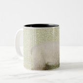 Lamb Permanent binnenshuis en bloembehangsel Tweekleurige Koffiemok (Voorkant links)