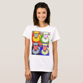 Lamb Pop Art T-shirt (Voorkant volledig)