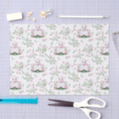 Lamb Rozen Floral Baby shower Tissuepapier (Craft)