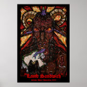 "Lamb Sandwich" Poster (Voorkant)