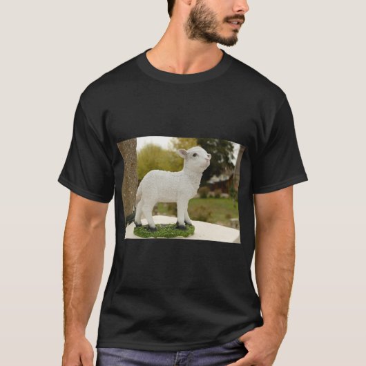 Lamb Sheep Art Natuur T-shirt (Voorkant)