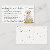 Lamb Sheep brengt een boek mee Informatiekaartje (Voorkant / Achterkant)