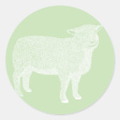 Lamb Sheep Sticker (Voorkant)