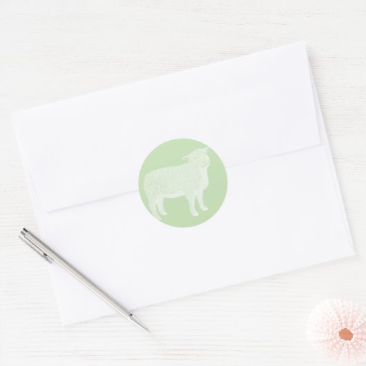Lamb Sheep Sticker (Envelop)