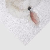 Lamb Sheep Waterverf Tissuepapier (Detail)