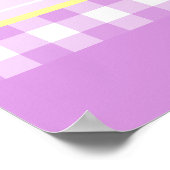 Lamb slaat een schattige whimsy-naam op poster (Hoek)