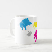 Lamb Starr Multicolor Mok (Voorkant links)