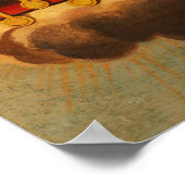 Lamb van God, Agnus Dei door Jose Campeche y Jorda Poster (Hoek)