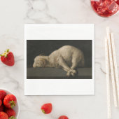 Lamb van God (Agnus Dei) (Sacrificaal dier) Servet (Insitu)