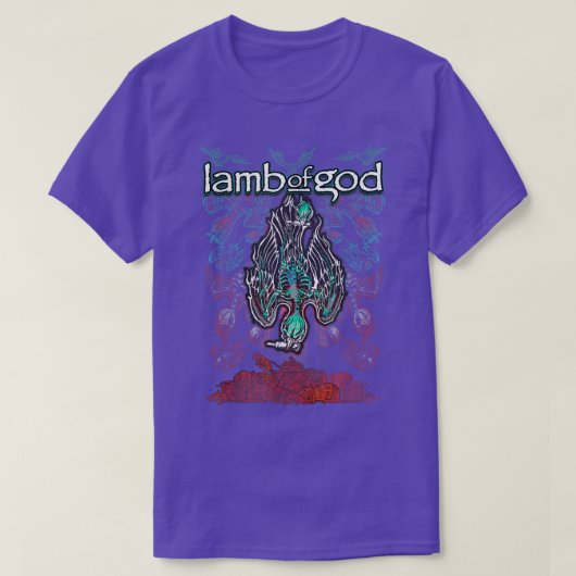 Lamb van GodAshes van The Wake T-shirt (Design voorkant)