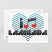 Lambada Briefkaart (Voorkant / Achterkant)