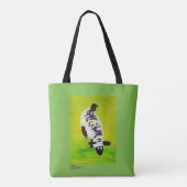 Lambchop - baby - groene lammeren tote bag (Achterkant)