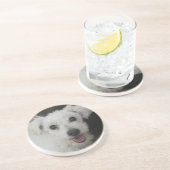 Lambchop de groep zandsteen onderzetter (Zijkant)