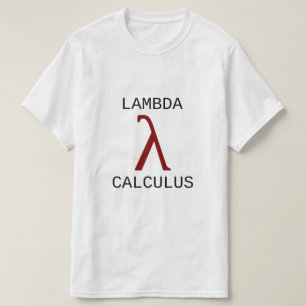 Lambda λ Calculus T-shirt