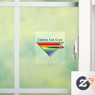 Lambda Car Club Logo raamsticker