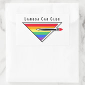Lambda Car Club Logo Sticker (Tas)