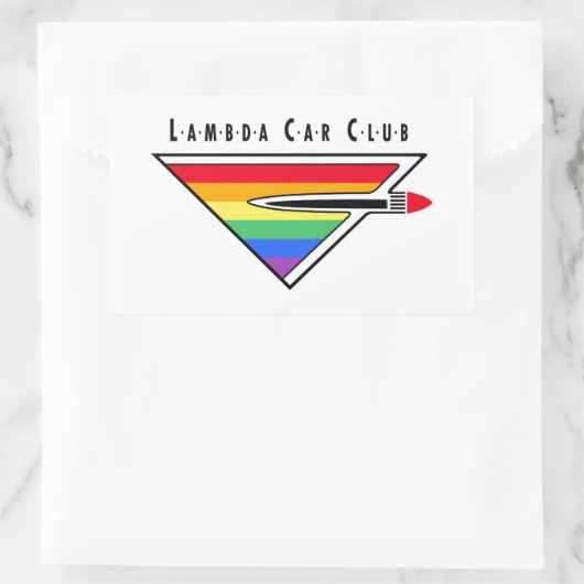 Lambda Car Club Logo Sticker (Tas)