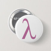 Lambda Ronde Button 5,7 Cm (Voorkant /achterkant)