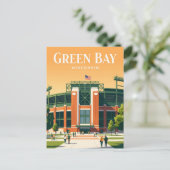Lambeau Field VS Briefkaart (Staand voorkant)
