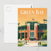 Lambeau Field VS Briefkaart (Voorkant / Achterkant)