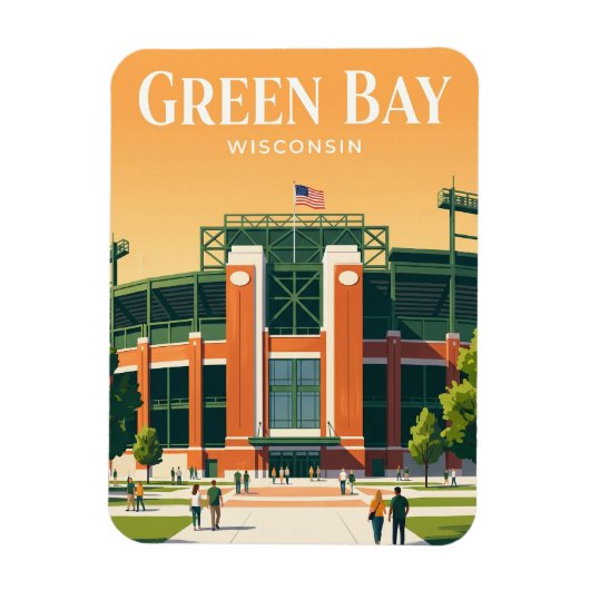 Lambeau Field VS Magneet (Verticaal)