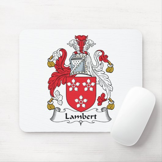 Lambert Family Crest Muismat (Met muis)