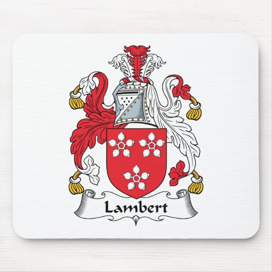 Lambert Family Crest Muismat (Voorkant)