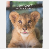 Lambert - fleece deken (Voorkant)