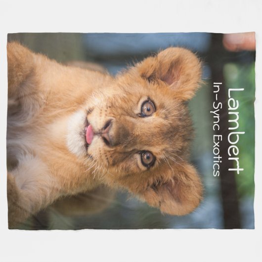 Lambert - fleece deken (Voorkant (Horizontaal))