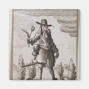 Lambert Simnel, Knight of the Golden Tulip Magneet