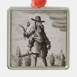 Lambert Simnel, Knight of the Golden Tulip Metalen Ornament