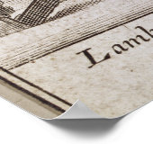 Lambert Simnel, Knight of the Golden Tulip Poster (Hoek)