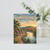 Lambertville (New Jersey) Briefkaart (Staand voorkant)