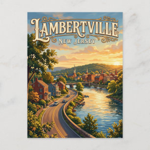 Lambertville (New Jersey) Briefkaart