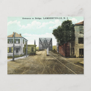 Lambertville, New Jersey, Toll Gate,  Briefkaart