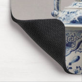 Lambeth Delftware posetpot, blauw en wit Muismat (Hoek)