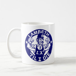 Lambeth Navy Blue - Standaardgrootte Koffiemok