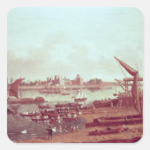 Lambeth Palace Vierkante Sticker (Voorkant)