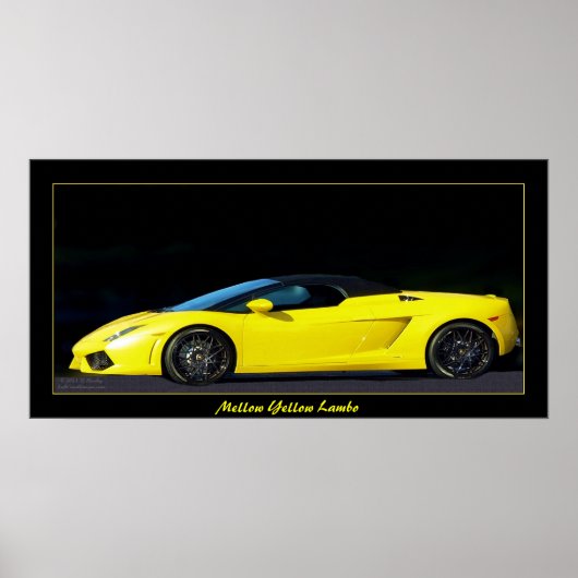 LAMBO-POSTER POSTER (Voorkant)