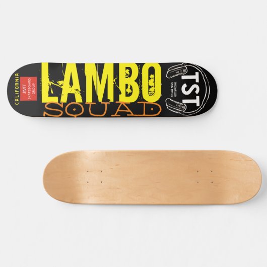 LAMBO SQUAD Skateboard (Horizontaal)