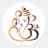 Lambodar Ronde Sticker (Voorkant)