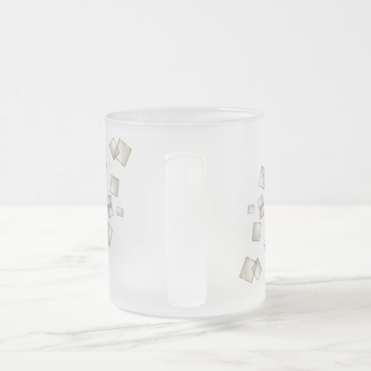 LAMBORGHININ MATGLAS KOFFIEMOK (Handvat)